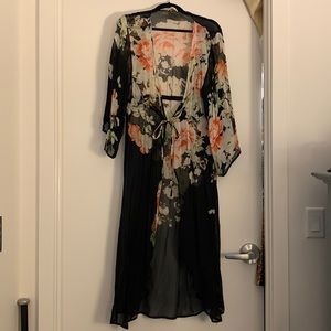 Anthropologie chiffon like robe